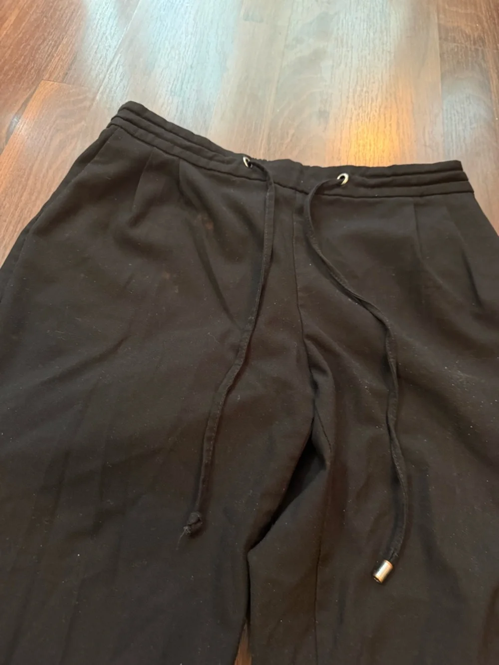 Zara Black Drawstring Pants - Picture 8 of 9